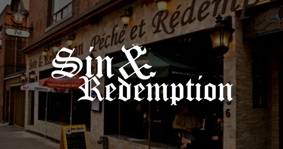 Sin & Redemption concept
